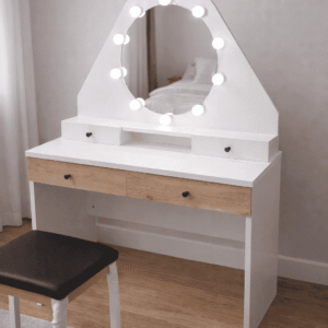Tocador con espejo LED 100 cm – nuevo en caja, elegante y funcional