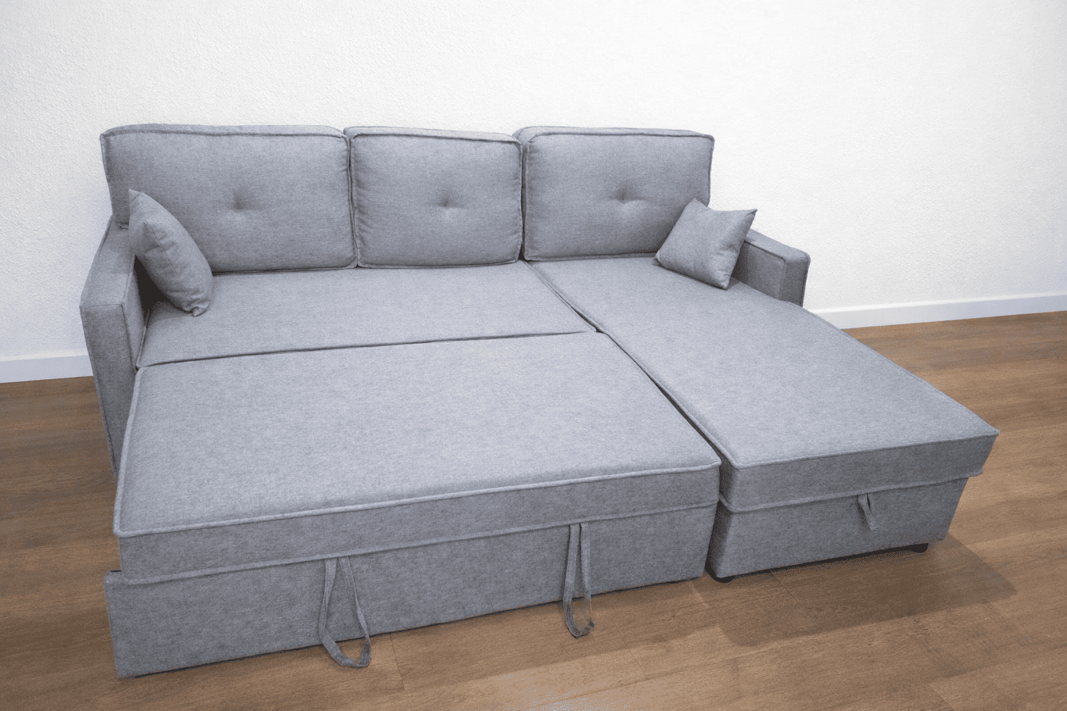 Sofá cama chaise longue 200x135 – nuevo en caja, amplio y cómodo - Imagen 2