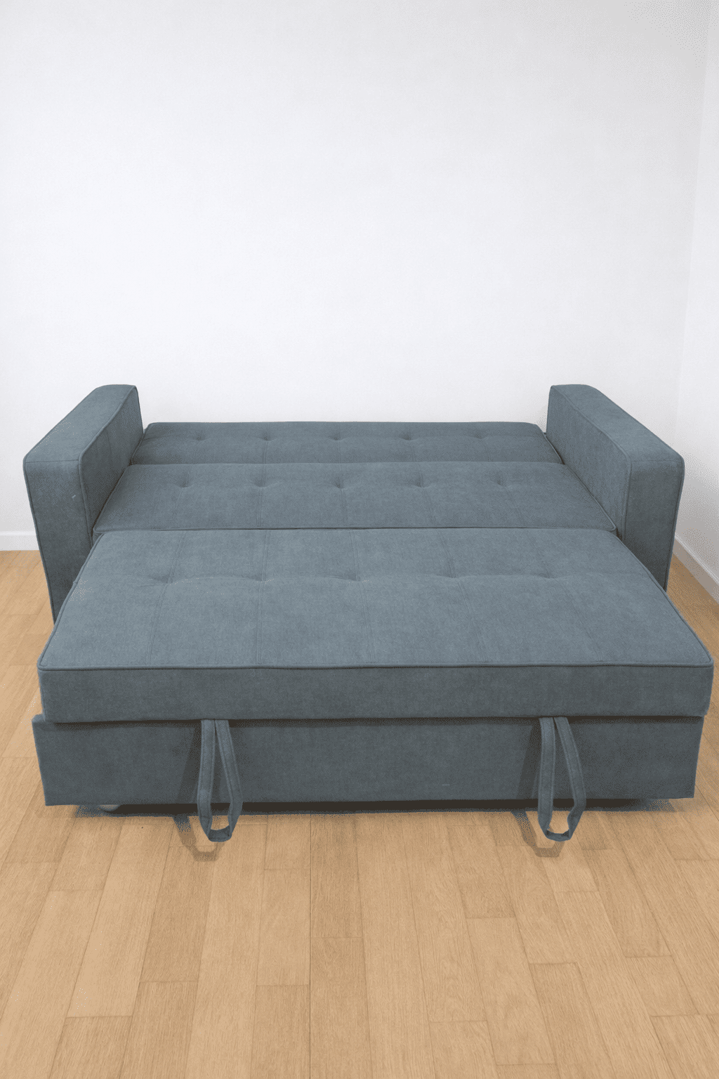 Sofá cama gris 135x180 – práctico y cómodo para diario - Imagen 3