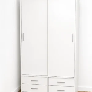 Armario puertas correderas blanco