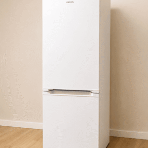 Nevera combi IceCool blanca nueva con congelador inferior