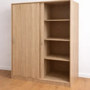 Armario puertas correderas madera