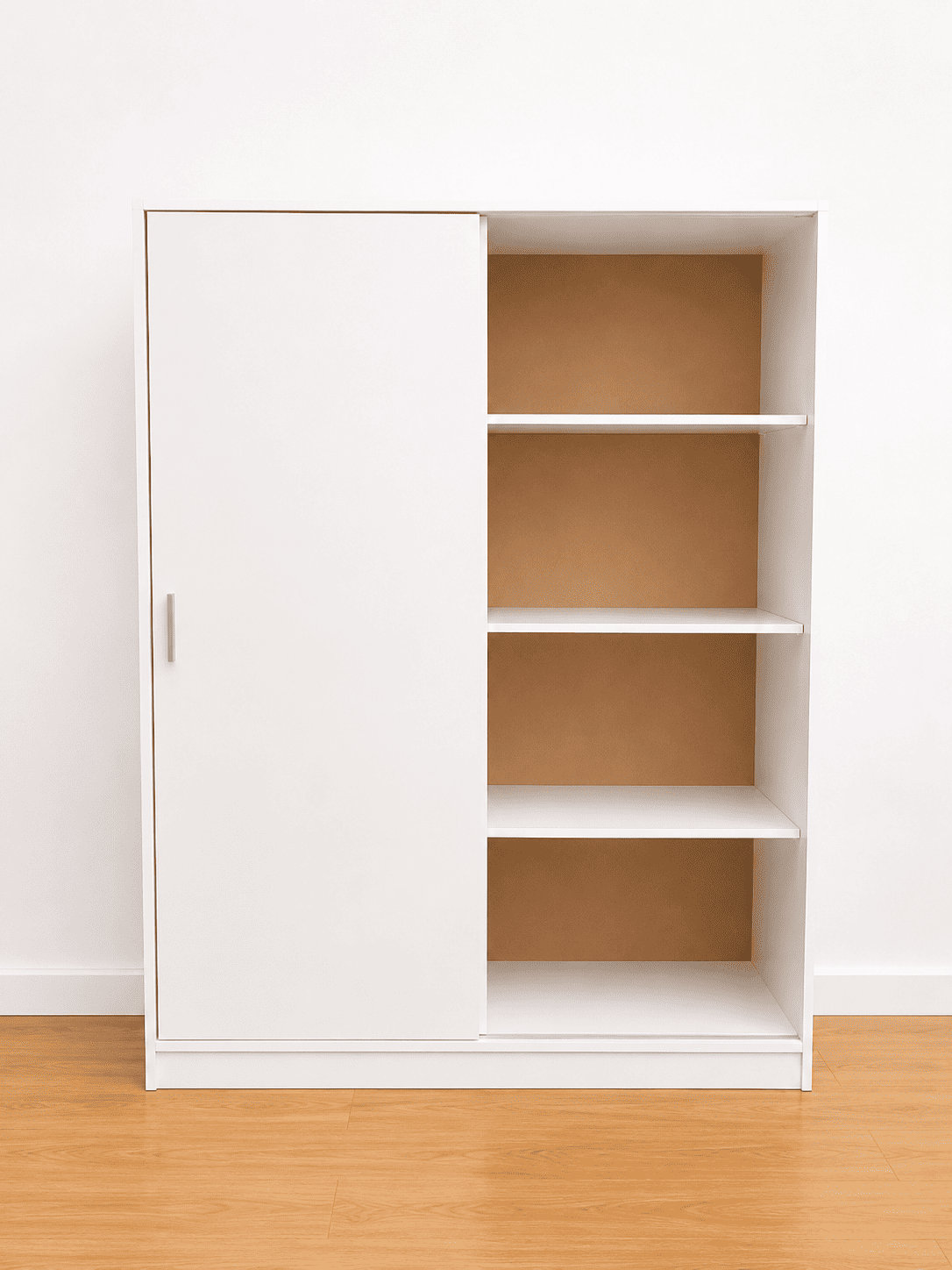 Armario de madera con puertas correderas 160 cm - Imagen 6