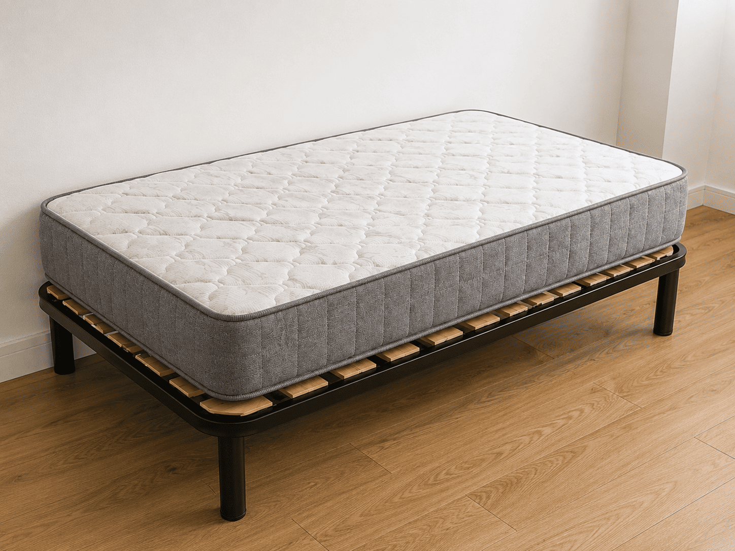 Pack Somier de Madera + Colchón Viscoelástico
