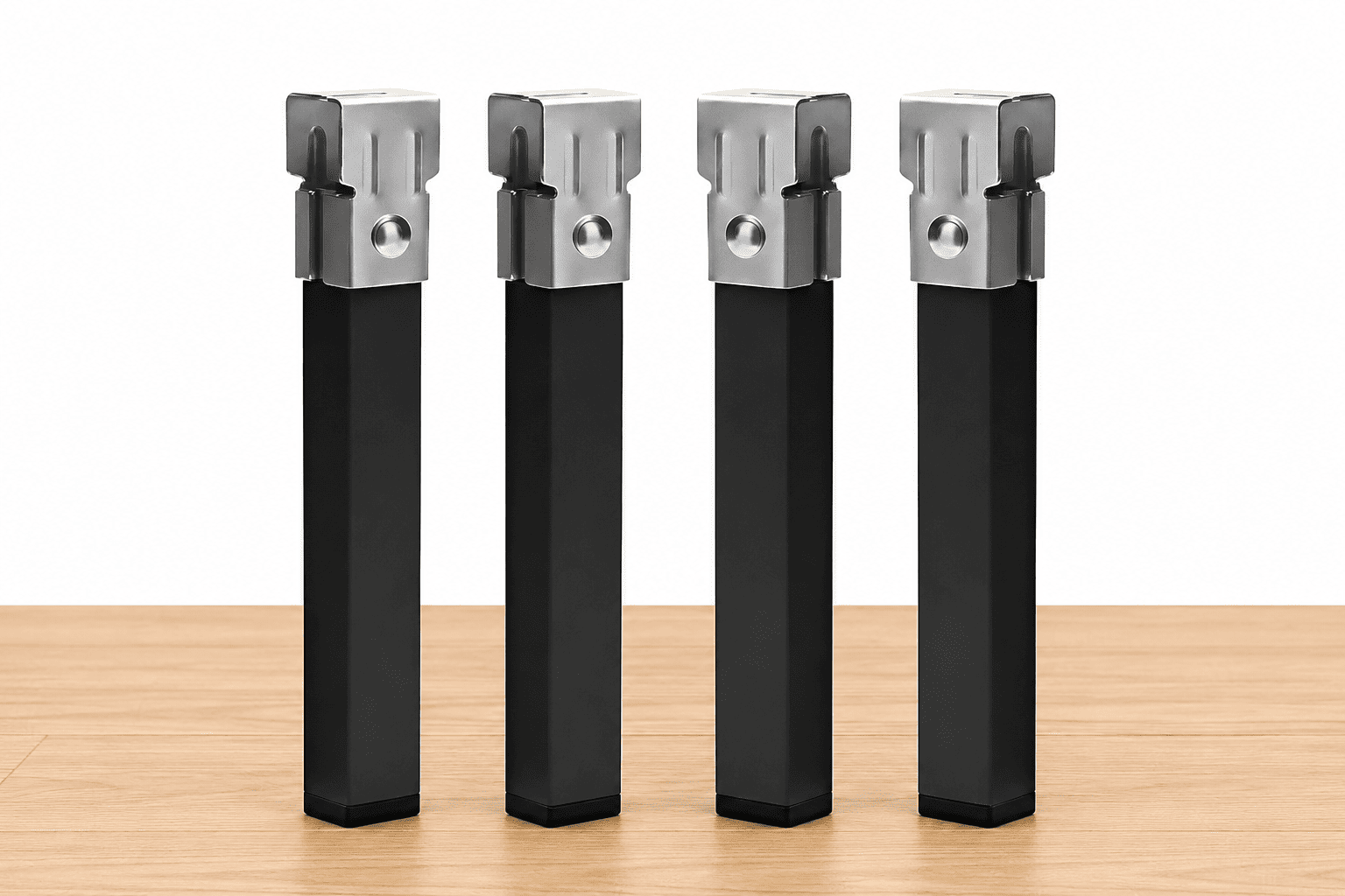 Pack de 4 patas para somier o base tapizada