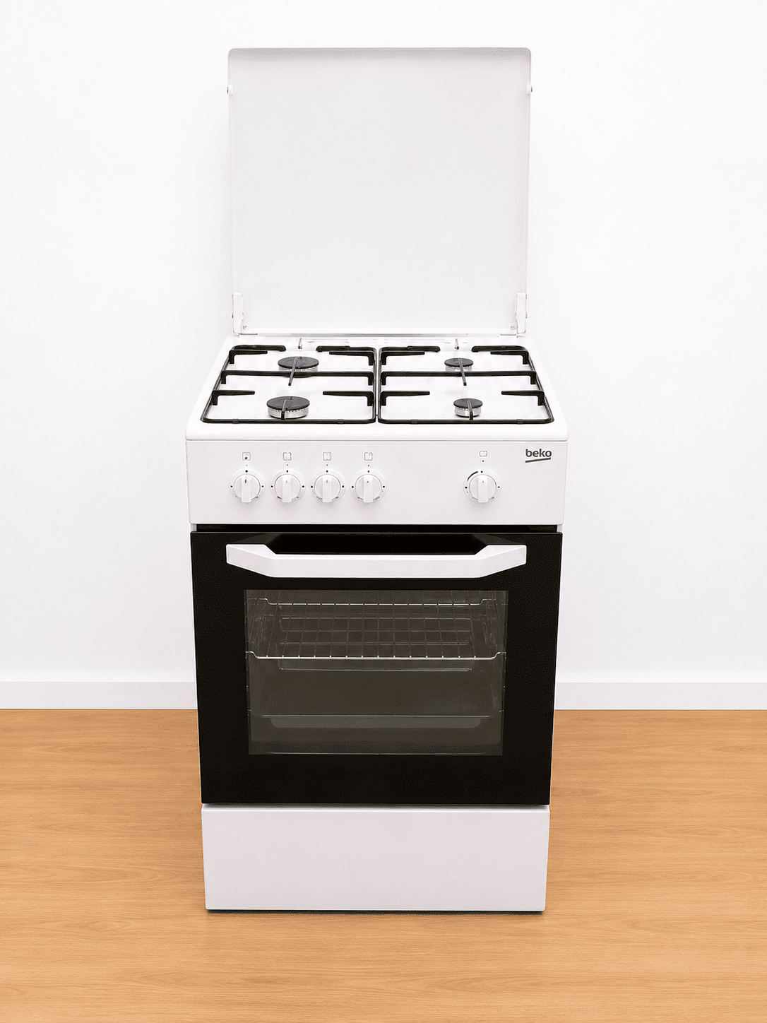Cocina Beko a gas con horno – Nueva – 3 años de garantía