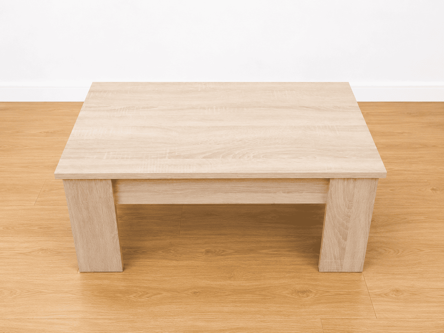 Mesa de centro elevable color madera – 90 cm - Imagen 3
