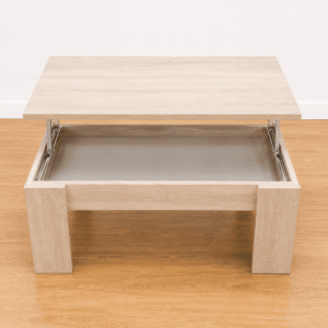 Mesa de centro elevable color madera – 90 cm
