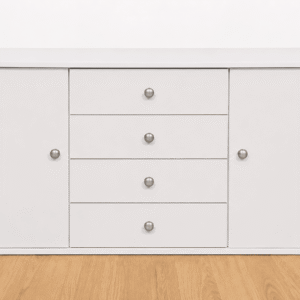 Mueble para TV blanco – 145 cm – Nuevo