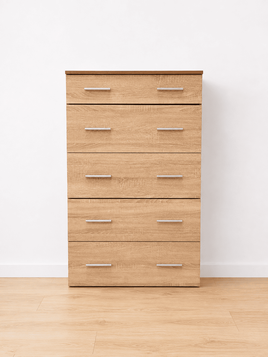 Cómoda de Madera de 5 Cajones | Diseño Moderno